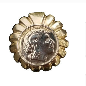 JERI-LOU VINTAGE "ALEXANDER THE GREAT" SCARF CLIP